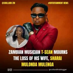 T Sean - Wife Dies: Zambian Music Industry Mourns Mrs Sharai Mulonda Mulenga